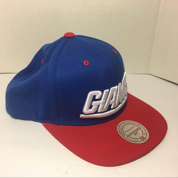 New York Giants Mitchell & Ness adjustable Hat - Picture 2 of 11